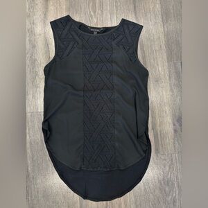 Banana Republic Black Sleeveless Blouse